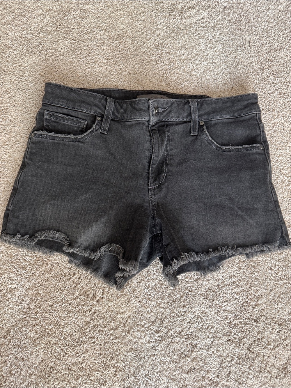 Joe’s Jeans Frayed Hem Denim Shorts